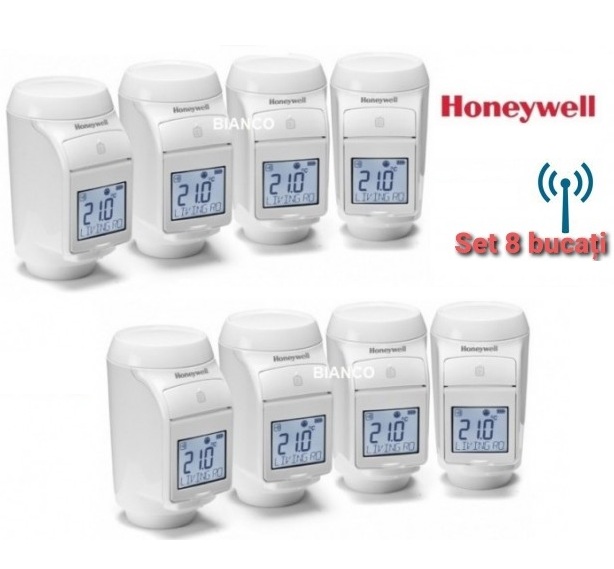 Cap termostatic RF Honeywell HR92 - set 8 bucati