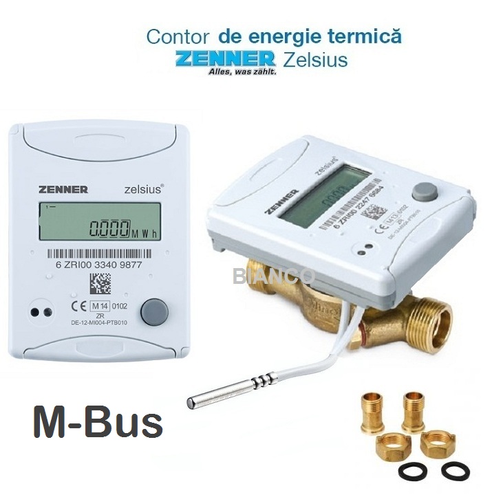 Contor de energie termica M-BUS Zenner Zelsius C5 ISF - 3/4 DN20