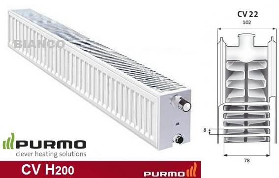 Calorifer Purmo CV 22x200x2000